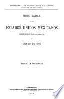 División territorial de los Estados Unidos Mexicanos correspondiente al Censo de 1910. Estado de Zacatecas