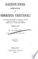 Dizionario portatile di geografia universale