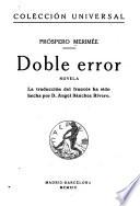 Doble error