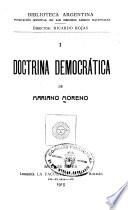 Doctrina democrática de Mariano Moreno