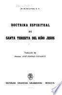 Doctrina espiritual de Santa Teresita del Niño Jesus
