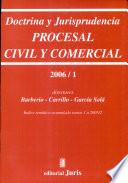 Doctrina y Jurisprudencia Procesal civil y comercial