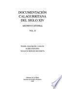 Documentación calagurritana del siglo XIV