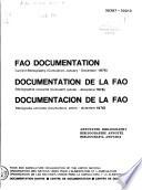 Documentación de la FAO.