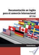 Documentación en inglés para el comercio internacional