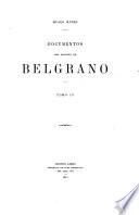 Documentos del archivo de Belgrano