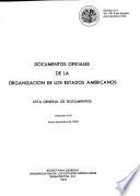 Documentos oficiales de la Organización de los Estados Americanos