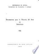 Documentos para la historia del arte en Andalucía