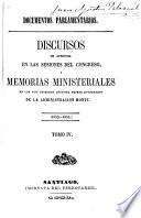 Documentos parlamentarios: 1852-1853