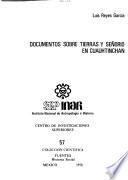 Documentos sobre tierras y señorio en Cuauhtinchan