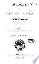 Documents of the City of Boston