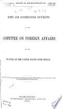 Documents Relating to the Foreign Relations of the United States with Other Countries During the Years from 1809 to 1898