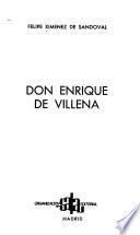Don Enrique de Villena
