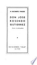 Don José Rosendo Gutiérrez