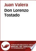Don Lorenzo Tostado