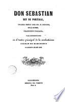 Don Sebastian, rey de Portugal
