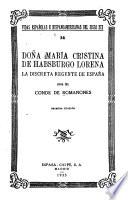Doña María Cristina de Habsburgo Lorena