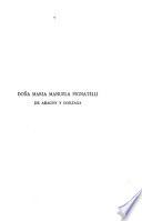 Doña María Manuela Pignatelli de Aragón y Gonzaga, Duquesa de Villahermosa: La Duquesa de Villahermosa