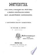 Döntvenytar