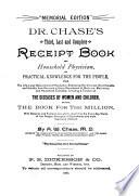 Dr. Chase's Third, Last and Complete Receipt Book and Household Physician