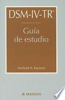 DSM-IV-TR Guia de Estudio