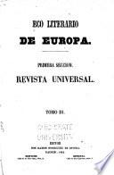 Eco literario de Europa