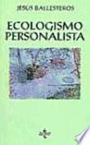 Ecologismo personalista