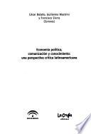 Economía política, communicación y conocimiento