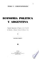 Economía política y argentina