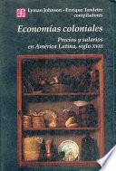 Economías coloniales