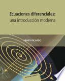 Ecuaciones direfenciales