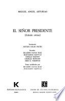 Edicion critica de las obras completas de Miguel Angel Asturias