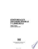 Editoriales, distribuidoras y librerías