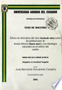 Efecto de Derivados del Nim sobre las Poblaciones de Mosca Blanca y sus Enemigos Naturales en el Cultivo del Melon