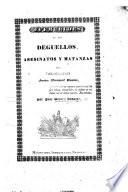 Efemerides de los deguellos asesinatos y matanzas del degollador J. M. Rosas. (Este folleto se publicó por primera vez en la parte editorial del Nacional de Montevideo.).
