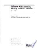 Effective Mainstreaming