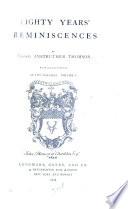 Eighty Years' Reminiscences