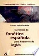 Ejercicios de fonética española para hablantes de inglés