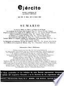 Ejercito; Revista Ilustrada de la Armas Y Servicios