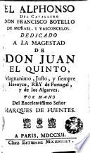 El Alphonso del Cavallero Don Francisco Botello de Moraes y Vasconcelos