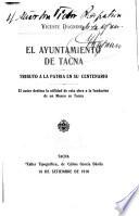 El ayuntamiento de Tacna