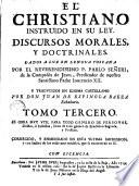 El Christiano instruido en su ley, 3