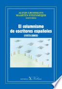 El columnismo de escritores españoles (1975-2005)