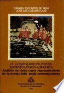 El comentario de textos antropológico-literario