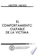 El comportamiento culpable de la victima