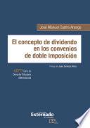 El concepto de dividendo en los convenios de doble imposición