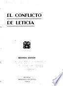 El conflicto de Leticia