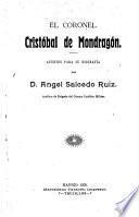 El coronel Cristóbal de Mondragón