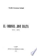 El coronel José Balta