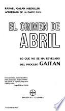 El crimen de abril